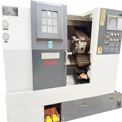 China Hotels FEELER FTC-260 Cnc Automatic Lathe Professional Factory Perchristmasgbirthday Partyanuc Cnc Lathe Usedcosplay 50 Motor Single 40 for sale