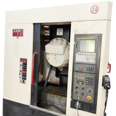 China Building Material Shops Used T-5A cnc High Speed fanuc 3axis drill and Tapping machine for sale for sale