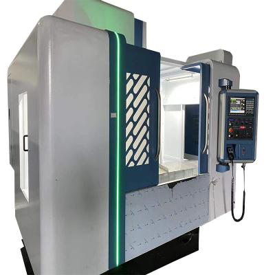 China Building Material Shops Taiwan vertical  combo cnc 5 axis  VMC1165L three liner rails automatic CNC milling lathe machine for sale