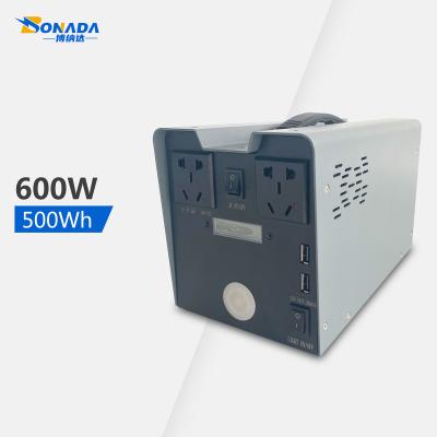 China C Type Lithium Battery 220v 600w 1200w Portable Solar Generator Solar Power Station PORTABLE POWER STATION for sale