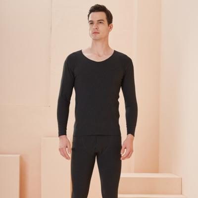 China 2022 Winter Double Sided Brushed Polyester Fiber Thermal Suit High Quality Warm Thermal Rib Underwear QUICK DRY Long Johns for sale