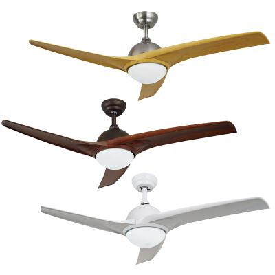 China Lowest Noise Cambodia Vietnam Alaska Malaysia 52 Inch Large Remote Control White Ceiling Fan With Light for sale