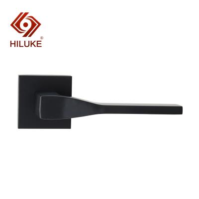 China HILUKE Simple Zinc Alloy Quiet Zinc Alloy Handle For Solid Wood Door for sale