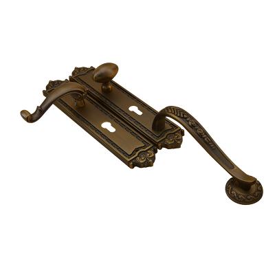 China HILUKE 85mm Smart Door Wooden International Antique Locked Door Locks for sale