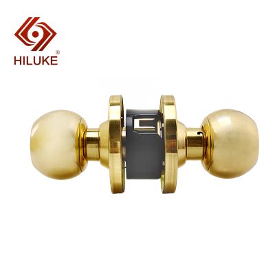 China HILUKE Stainless Steel Ball Lock Room Bedroom Door Lock Solid Wooden Door Lock for sale