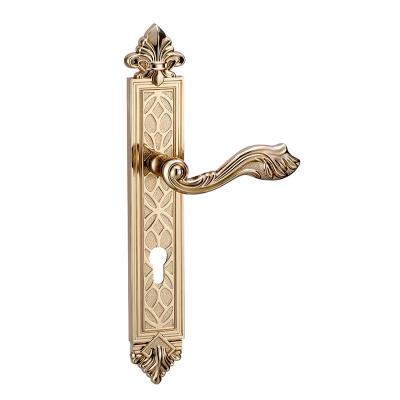 China HILUKE 85mm Smart China Door Fashion Design Mortise Wooden Zinc Alloy Door Lock for sale