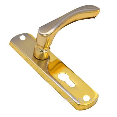 China HILUKE Smart Alloy 50mm New Front Door Locks Iron Lever Type Handle for sale