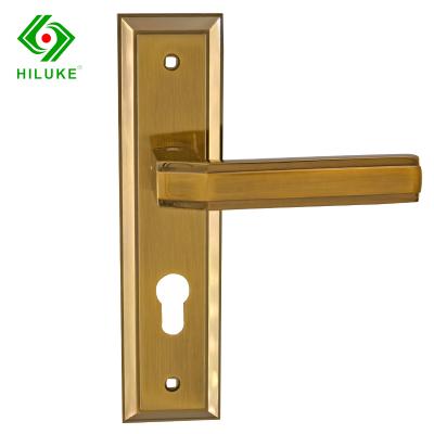 China Door HILUKE Wooden Mortise Lock Wooden Cylinder Best Safe Door Lock for sale