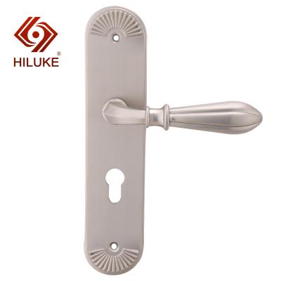 China New Door Hardware Zinc Interior Main Door Handle HILUKE Doors Interior Door Handles Model for sale