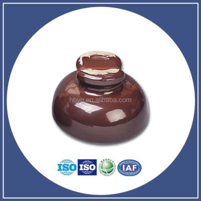 China High Porcelain 11kv 33KV Pin Type Porcelain Volatge Insulators for sale