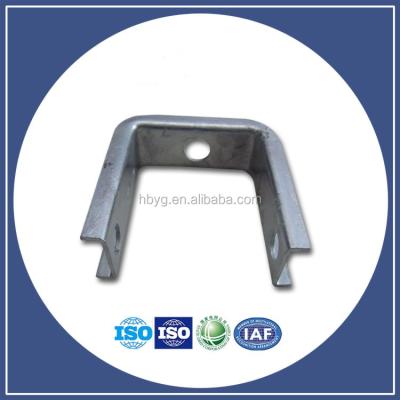 China Hot Galvanized Forged D Iron Bracket Clevis Brackets ED-2B Insulator D Bracket for sale