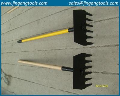 China Mcleod rake with handle, fire rake for sale