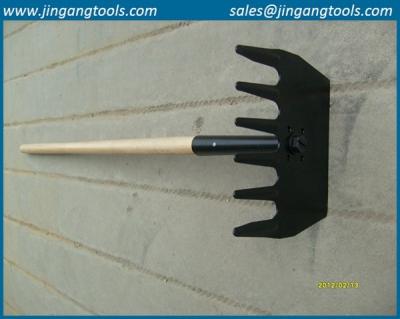 China Mcleod rake with ash wood handle for sale