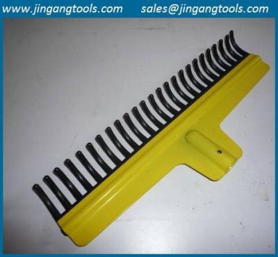 China rubber garden rake,rubber rakes, 25 teeth rubber rake for sale