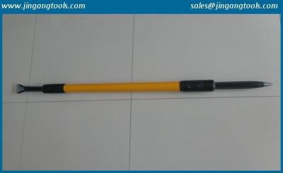 China insulated crowbar,insulated crow bar with solid fiberglass handle for sale