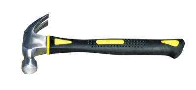 China types of claw hammer with TPR rubber handle for sale