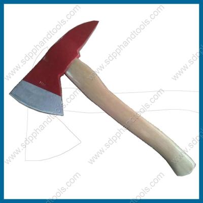 China short handle fire fighting hatchet, 1000g axe head, wood handle or fiberglass handle, high quality fire rescue tool for sale