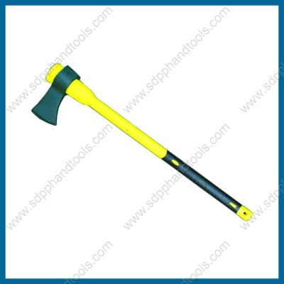 China big eye hammer axe with fiberglass or wood handle, china axes factory supplier for sale