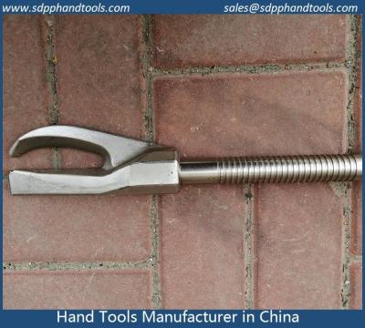 China halligan bar with metal cutting claw, forcible entry rescue tool, hooligan tools supplier in China for sale