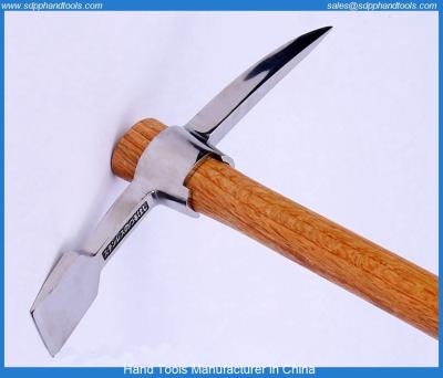 Κίνα Stainless steel pickaxe,stainless steel chisel axe hoe,mountain climbing pickaxe picks hoes, stailess steel hand tool προς πώληση