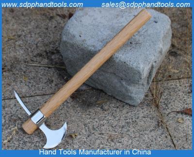 Chine Stainless steel hatchet axe, camping axe stainless steel materials, chrome plated axe with picks à vendre