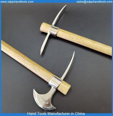 Κίνα Stainless steel chisel axe, camping axe stainless steel materials, chrome plated axe with chisel, stainless steel tool προς πώληση