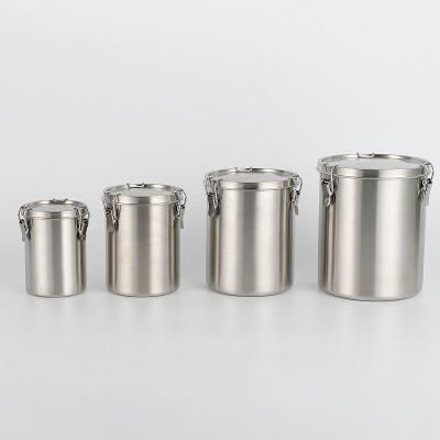 China Home food storage stainless steel storage containers metal tiffin box for home kitchen for sale