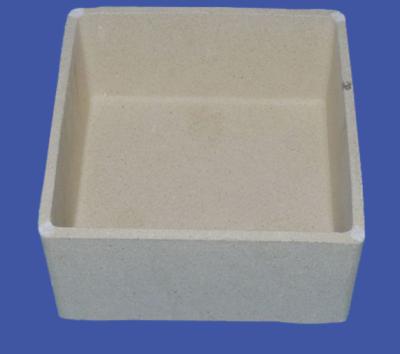 China Kiln Cordierite Ceramics Crucible Sagger for sale