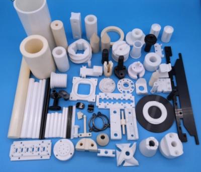 China Machinable Fine Zirconium Dioxide Ceramic Rod Shaft Pin Plate Parts Electronic for sale
