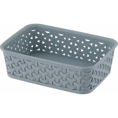 China Hot Sale New Product Sustainable Professional Cheap Home Decor Plastic Storage Baskets for sale