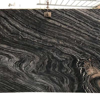 China Modern Marble Stone Cheap Marble Stone Decoration Floor Tiles Chinese Tree Black Gray for sale