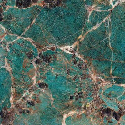 China Modern Amazonite Green Natural Quartzite Countertop Slabs for sale