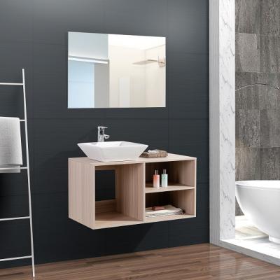 China New Modern Wall Mounted Mirrored Bathroom Cabinet Bathroom Vanity Gadgets Vanity Set for sale