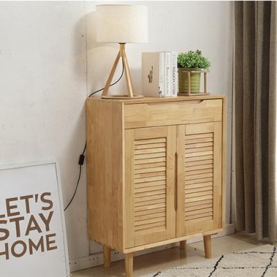 China Hangzhou Fame Adjustable (Others) Modern Cheap Wooden Storage Shoe Cabinet Furniture for sale