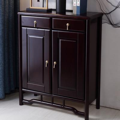 China Modern Solid Wood Classic Hangzhou Fame Shoe Cabinet Furniture Eco - Friendly for sale