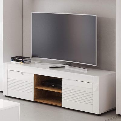 China 2021 Expandable Modern White Hangzhou Corner TV Cabinet Stand Living Room TV Entertainment Unit for sale