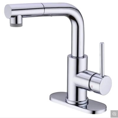 China Metered Faucets Pull Out Bathroom Basin Faucet, Bar Sink Faucet, Prep Faucet Mixer Tap for sale