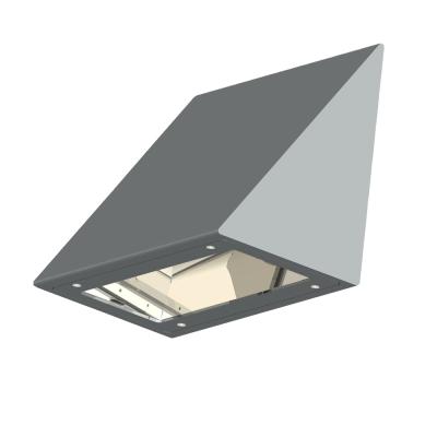 China Modern surface mounted 35W LED triangle outdoor wall lamp can be used for underground and commercial lighting for sale