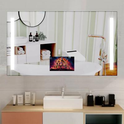 China Smart LED Magnifying Mirror Vanity Mirror TV Light LED Mirror with WIFI Dimmable, Fog Light for sale