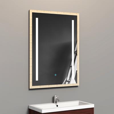 China LED Light Bathroom Mirror Magnifying Mirror For Bathroom Custom Light Mirror for sale