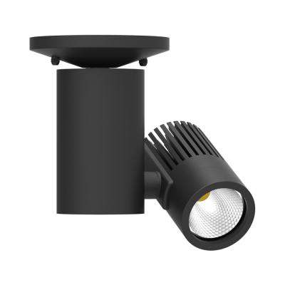 China Modern North American hot-selling COB Track Light Project LED Embedded Track Spot Vertical Light for sale