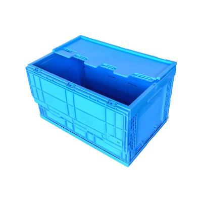 Chine Wall 600x400x355 Mm Solid Upright Plastic Storage Box Container Collapsible Box Case à vendre