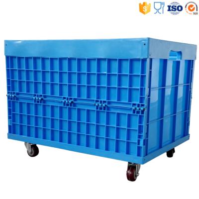 China Sustainable Sustainable Plastic Material Storage Stackable Boxes&bins For Organization for sale