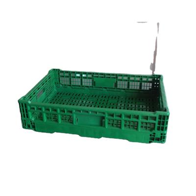 China PRICE PROMOTION 23.5x15.7x5.5 Inch Collapsible Transport Use Plastic Collapsible Crate for sale