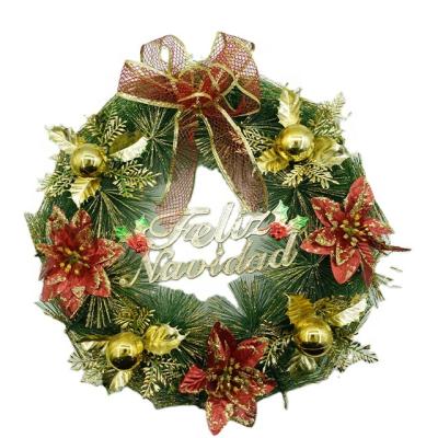 China Modern Christmas Wreath Garland Christmas Wreaths With Glimmer Fashionable Selling Well Ornaments for sale