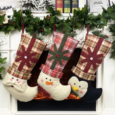 China Eco-friendly Hot Selling Design Ornaments Christmas Decoration Quality Christmas Socks for sale