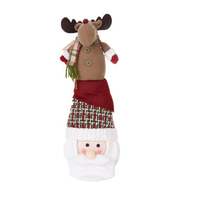 China High Quality Festival Stuff Energetic and Cute Doll Toy Decoratiom Animal Christmas Dolls Plush Toy for sale