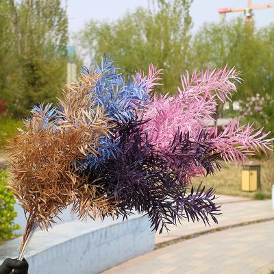 China New Durable Decorative Artificial Plant Countryside Hotel Decoration Simulation Multicolor Grass for sale