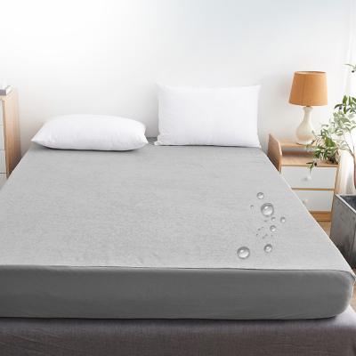 China Western Bed Mattress Cover 100% Waterproof Breathable And Quiet Mattress Protectors for sale