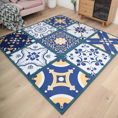 China Stain Resistant Hot Selling Japanese Tatami Mats XPE Puzzle Mat 60x60 Mat For Living Room for sale